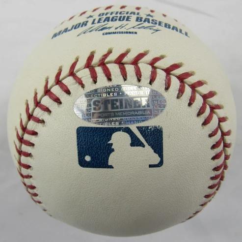 Bob Turley Signed OML Baseball Inscribed "WS MVP 58" & "Cy 58" (Steiner) at PristineAuction.com Bob Turley Signed OML Baseball Inscribed "WS MVP 58" & "Cy 58" (Steiner) at PristineAuction.com