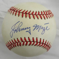 Johnny Mize Signed ONL Baseball (JSA) at PristineAuction.com