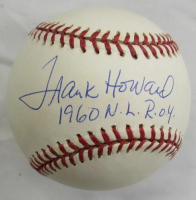 Frank Howard Signed OML Baseball Inscribed "1960 NL ROY" (Steiner) at PristineAuction.com