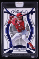 Christian Moore 2025 Panini Flawless Sapphire #9 #06/15 RC at PristineAuction.com