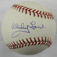 Whitey Ford Signed OML Baseball (Steiner) at PristineAuction.com