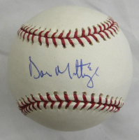 Don Mattingly Signed OML Baseball (Steiner) at PristineAuction.com
