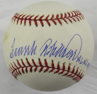 Frank Robinson Signed OAL Baseball Inscribed "HOF 82" (Steiner) at PristineAuction.com