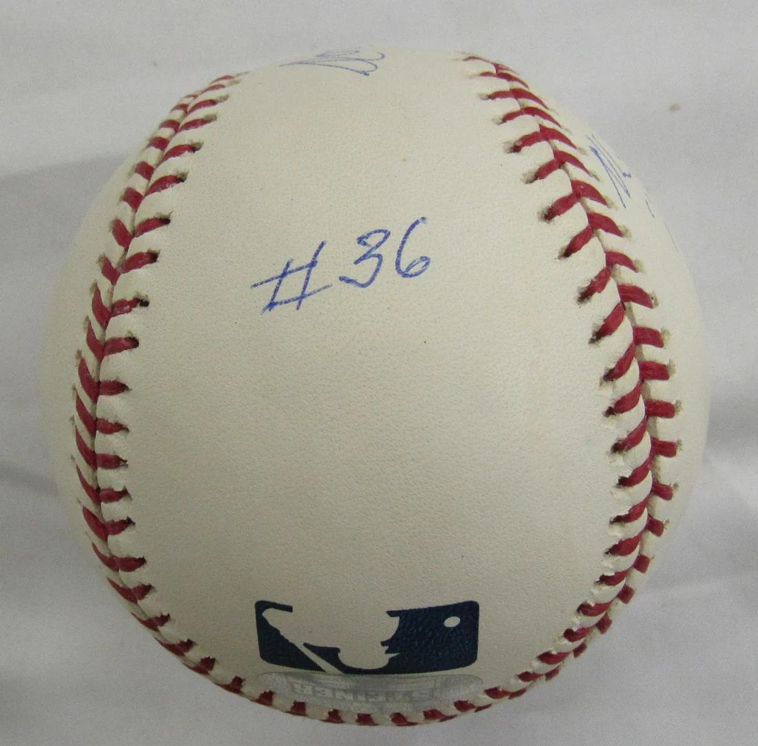 Don Newcombe Signed OML Baseball Inscribed "NL ROY 1949" (Steiner) at PristineAuction.com Don Newcombe Signed OML Baseball Inscribed "NL ROY 1949" (Steiner) at PristineAuction.com