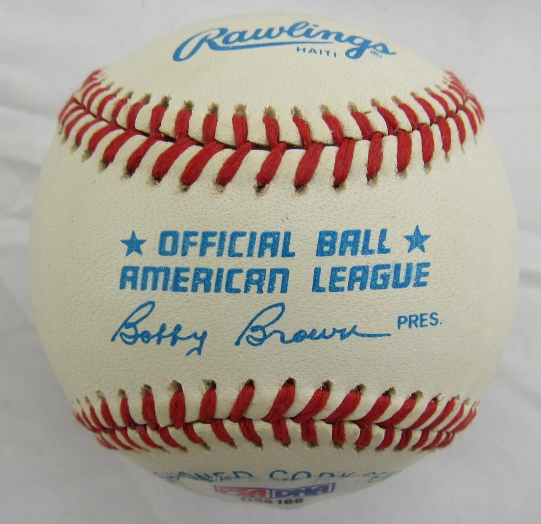 Jim "Catfish" Hunter Signed OAL Baseball (PSA) at PristineAuction.com Jim "Catfish" Hunter Signed OAL Baseball (PSA) at PristineAuction.com