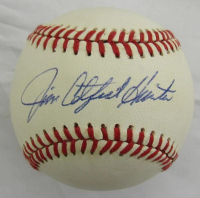 Jim "Catfish" Hunter Signed OAL Baseball (PSA) at PristineAuction.com
