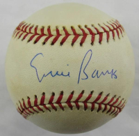 Ernie Banks Signed ONL Baseball (Steiner) at PristineAuction.com