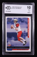 Tom Brady 2000 Paramount #138 RC (BCCG 10) at PristineAuction.com