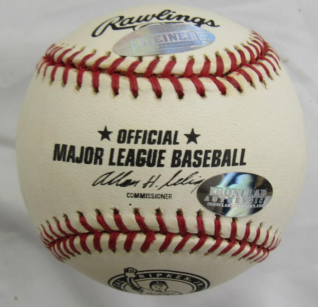 Cal Ripken Jr. Signed OML Commemorative Baseball (Steiner) at PristineAuction.com Cal Ripken Jr. Signed OML Commemorative Baseball (Steiner) at PristineAuction.com