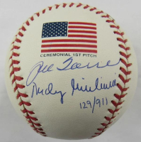 Rudy Giuliani & Joe Torre Signed LE 2001 World Series Baseball (Steiner) at PristineAuction.com