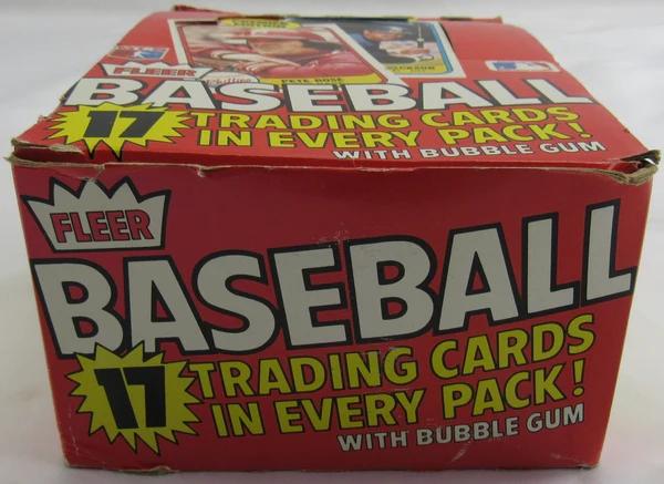 1981 Fleer Baseball Card Wax Box at PristineAuction.com 1981 Fleer Baseball Card Wax Box at PristineAuction.com