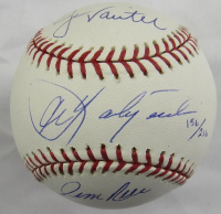 Carl Yastrzemski, Jim Rice & Jason Varitek Signed LE OML Baseball (Steiner) at PristineAuction.com