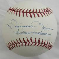 Mariano Rivera Signed OML Baseball Inscribed "Enter Sandman" (Steiner) at PristineAuction.com
