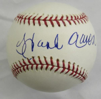 Hank Aaron Signed OML Baseball (Steiner) at PristineAuction.com