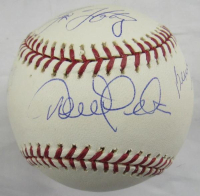 Derek Jeter, Tino Martinez & Bernie Williams Signed OML Baseball (Steiner) at PristineAuction.com