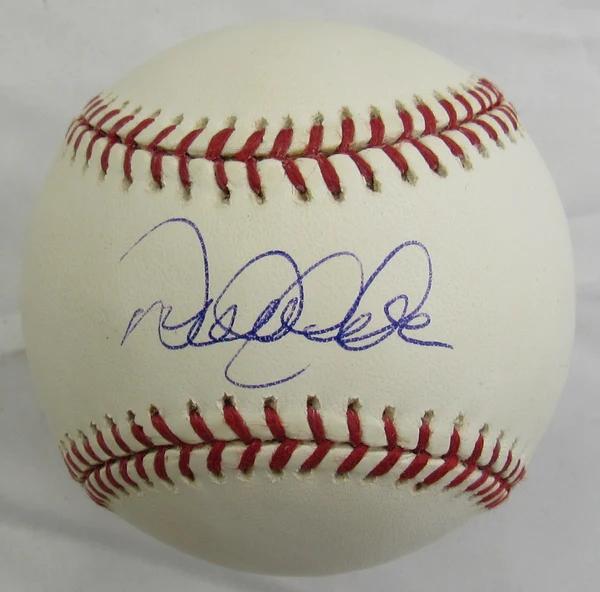 Derek Jeter Signed OML Baseball (Steiner & MLB) at PristineAuction.com Derek Jeter Signed OML Baseball (Steiner & MLB) at PristineAuction.com
