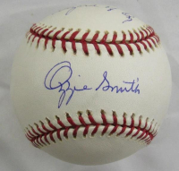 Ozzie Smith Signed OML Baseball Inscribed "Wizard of Oz" (Steiner) at PristineAuction.com
