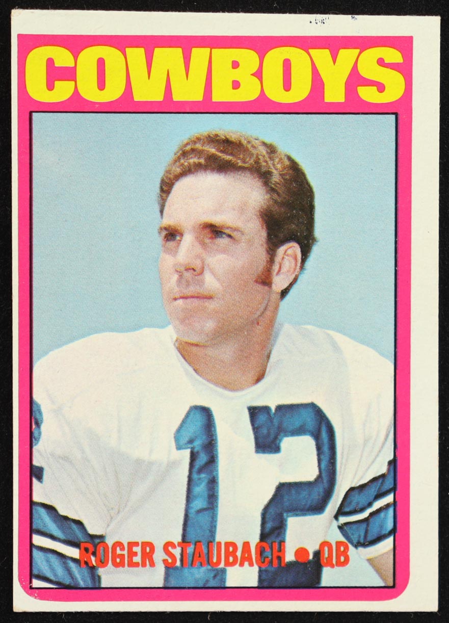 Roger Staubach 1972 Topps #200 RC at PristineAuction.com Roger Staubach 1972 Topps #200 RC at PristineAuction.com