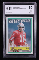 Joe Montana 1983 Topps #169 DP (BCCG 10) at PristineAuction.com