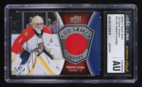 Roberto Luongo Signed 2016-17 Upper Deck Game Jerseys #GJ-RL (CGC) at PristineAuction.com