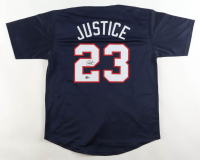 David Justice Signed Jersey (Beckett) at PristineAuction.com