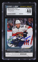 Mackenzie Weegar Signed 2017-18 Upper Deck Young Guns #459 RC (CGC | Autograph Graded CGC 10) at PristineAuction.com