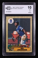 Bo Jackson 1987 Topps Tiffany #170 RC (BCCG 10) at PristineAuction.com