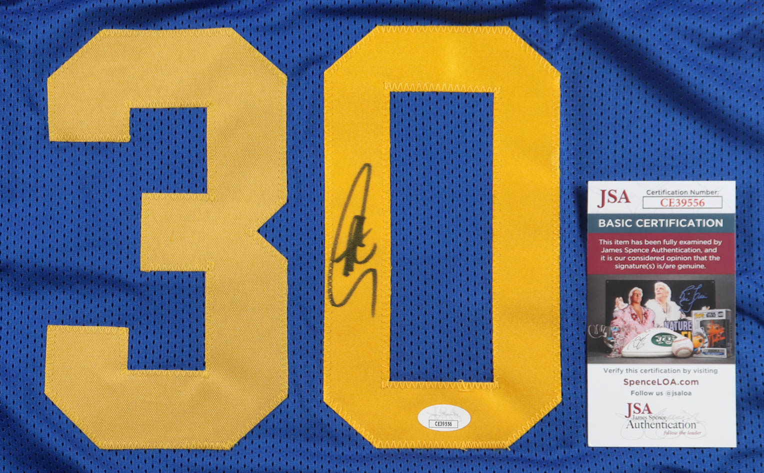Stephen Curry Signed Jersey (JSA) at PristineAuction.com Stephen Curry Signed Jersey (JSA) at PristineAuction.com