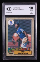 Bo Jackson 1987 Topps #170 RC (BCCG 10) at PristineAuction.com