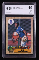 Bo Jackson 1987 Topps #170 RC (BCCG 10) at PristineAuction.com