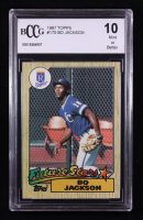 Bo Jackson 1987 Topps #170 RC (BCCG 10) at PristineAuction.com