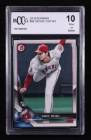 Shohei Ohtani 2018 Bowman #49 RC (BCCG 10) at PristineAuction.com