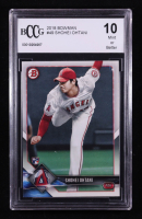 Shohei Ohtani 2018 Bowman #49 RC (BCCG 10) at PristineAuction.com