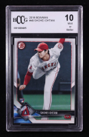 Shohei Ohtani 2018 Bowman #49 RC (BCCG 10) at PristineAuction.com