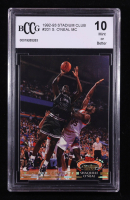 Shaquille O'Neal 1992-93 Stadium Club MC #201 RC (BCCG 10) at PristineAuction.com