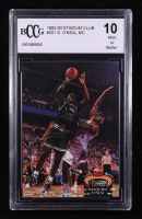 Shaquille O'Neal 1992-93 Stadium Club MC #201 RC (BCCG 10) at PristineAuction.com