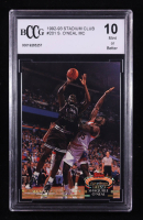 Shaquille O'Neal 1992-93 Stadium Club MC #201 RC (BCCG 10) at PristineAuction.com