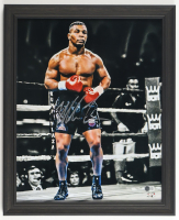 Mike Tyson Signed Custom Framed Photo Display (Beckett & Tyson) at PristineAuction.com