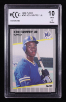 Ken Griffey Jr. 1989 Fleer #548 RC (BCCG 10) at PristineAuction.com