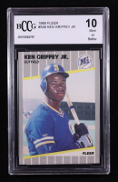Ken Griffey Jr. 1989 Fleer #548 RC (BCCG 10) at PristineAuction.com