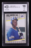 Ken Griffey Jr. 1989 Fleer #548 RC (BCCG 10) at PristineAuction.com