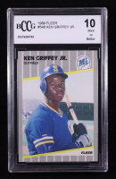 Ken Griffey Jr. 1989 Fleer #548 RC (BCCG 10) at PristineAuction.com