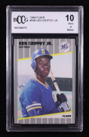Ken Griffey Jr. 1989 Fleer #548 RC (BCCG 10) at PristineAuction.com
