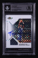 Kevin Garnett Signed 2004-05 Finest X-Fractors #115 #032/129 (BGS Encapsulated) at PristineAuction.com