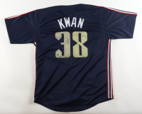 Steven Kwan Signed Jersey (Beckett) at PristineAuction.com