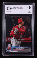 Shohei Ohtani 2018 Topps Update #US189 RC (BCCG 10) at PristineAuction.com