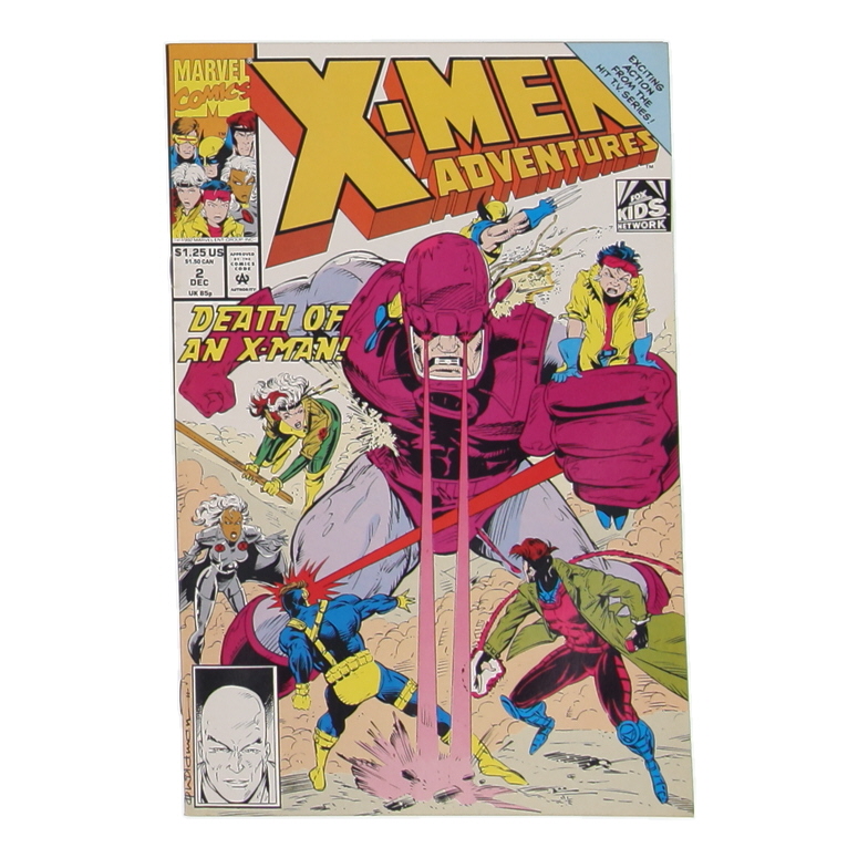 1992 "X-Men Adventures" Issue #2 Marvel Comic Book at PristineAuction.com 1992 "X-Men Adventures" Issue #2 Marvel Comic Book at PristineAuction.com
