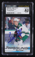 Nico Sturm Signed 2019-20 Upper Deck Young Guns #219 RC (CGC | Autograph Graded CGC 9) at PristineAuction.com