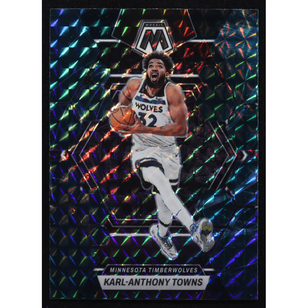 Karl-Anthony Towns 2022-23 Panini Mosaic Mosaic Genesis #115 RC at PristineAuction.com