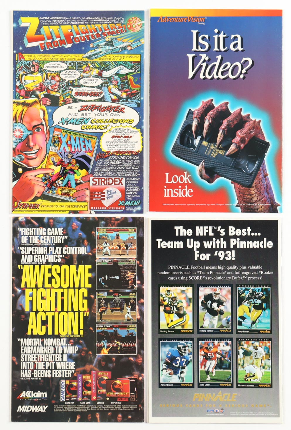 Complete Set of (4) 1993 "Deadpool: The Circle Chase" Issue #1-4 Marvel Comic Books at PristineAuction.com Complete Set of (4) 1993 "Deadpool: The Circle Chase" Issue #1-4 Marvel Comic Books at PristineAuction.com
